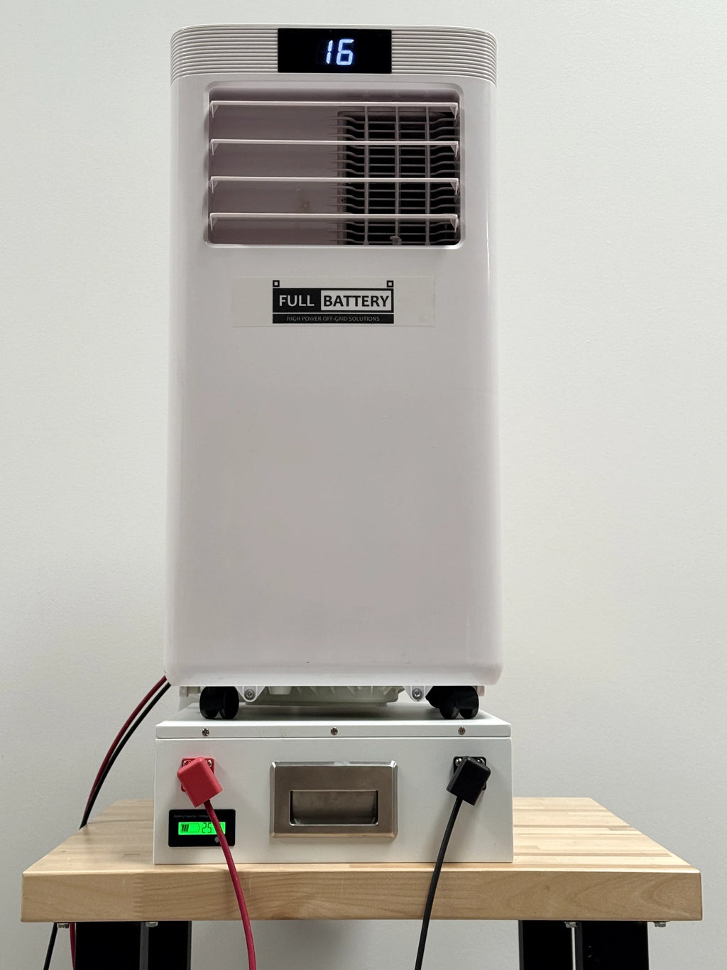 24V DC Portable Air Conditioner & Heat Pump – 12,000 BTU, Dual Duct, Off-Grid Battery Powered