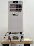 24V DC Portable Air Conditioner & Heat Pump – 12,000 BTU, Dual Duct, Off-Grid Battery Powered