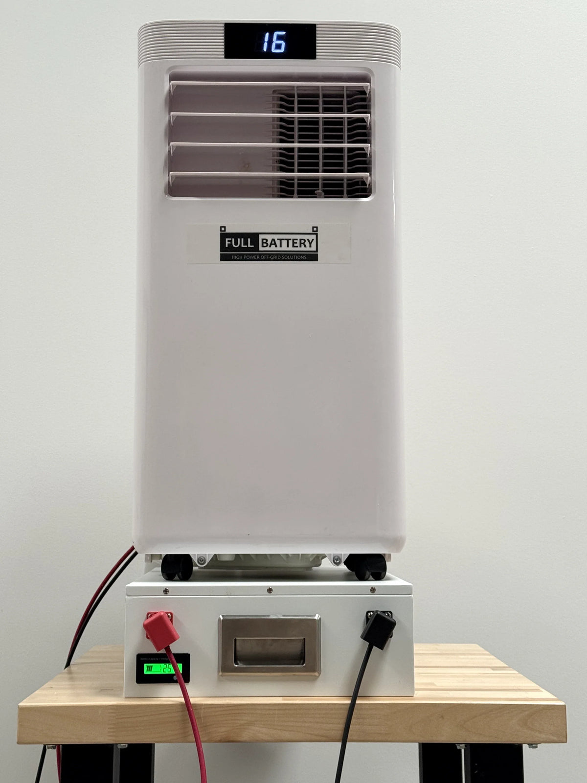 24V DC Portable Air Conditioner & Heat Pump – 12,000 BTU, Dual Duct, Off-Grid Battery Powered