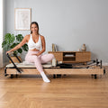 The er – Studio Quality Pilates Reformer for Home Use That Folds Away in Seconds
