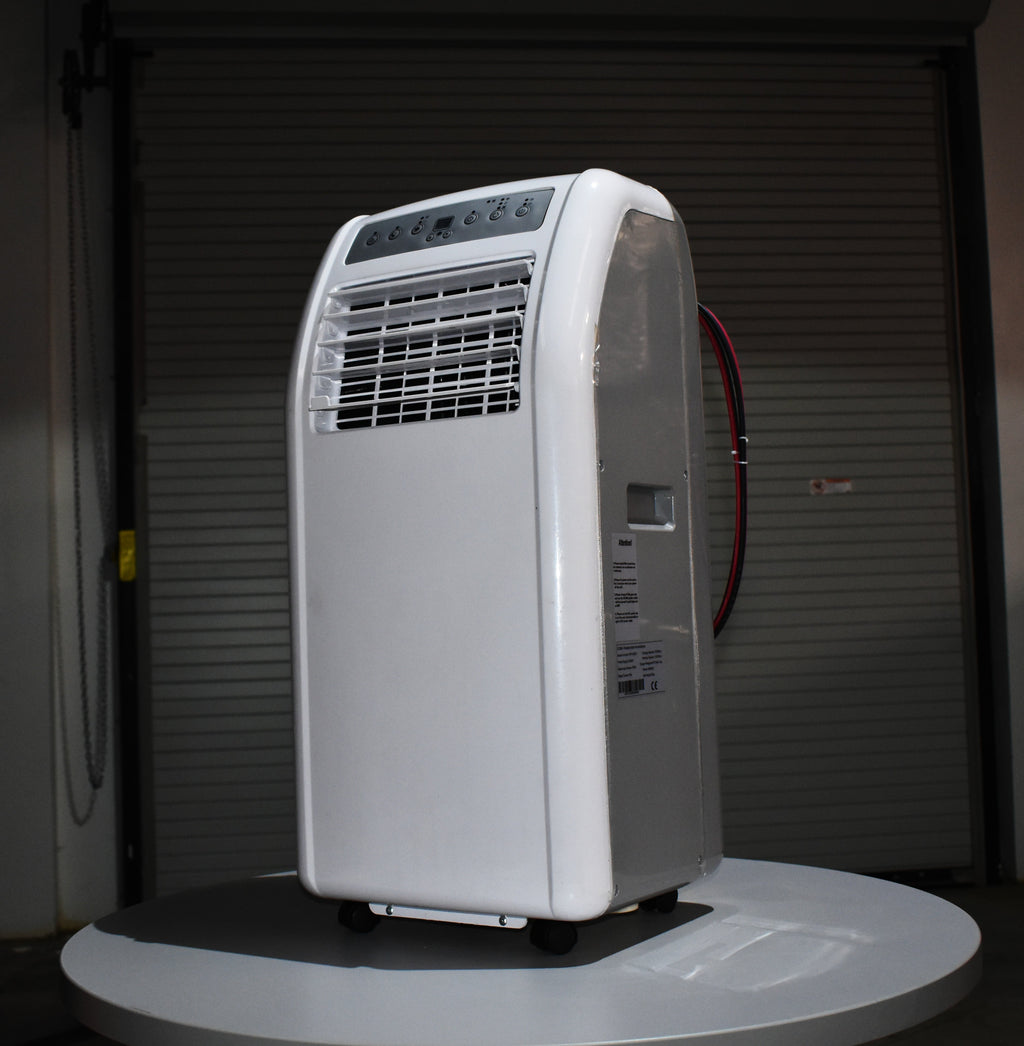 24V DC Portable Air Conditioner & Heat Pump – 12,000 BTU, Dual Duct, Off-Grid Battery Powered