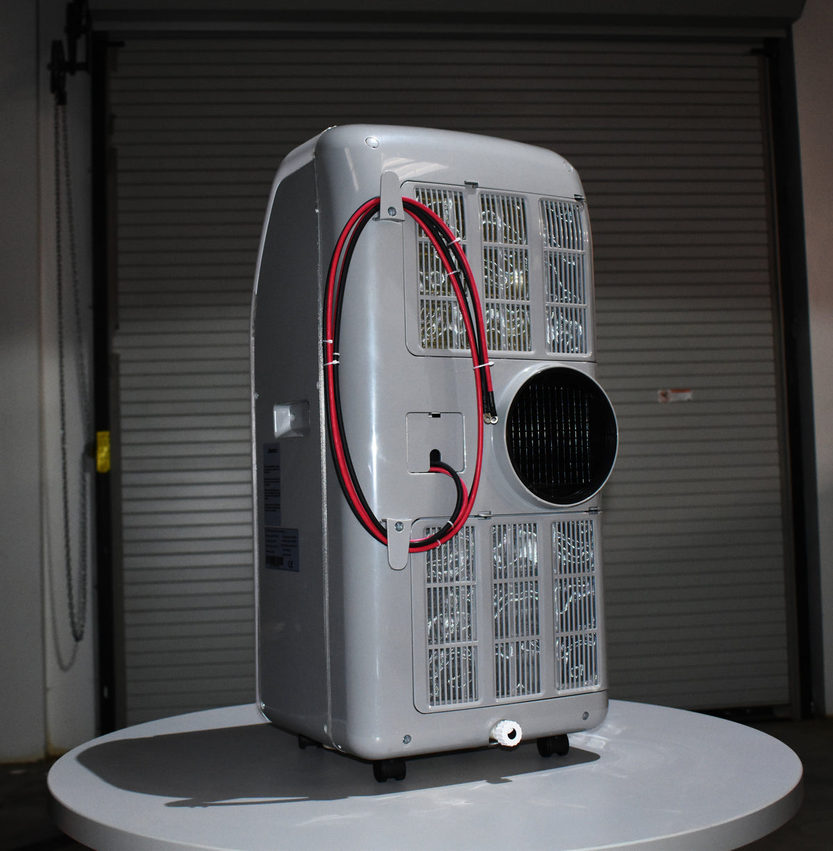 24V DC Portable Air Conditioner & Heat Pump – 12,000 BTU, Dual Duct, Off-Grid Battery Powered