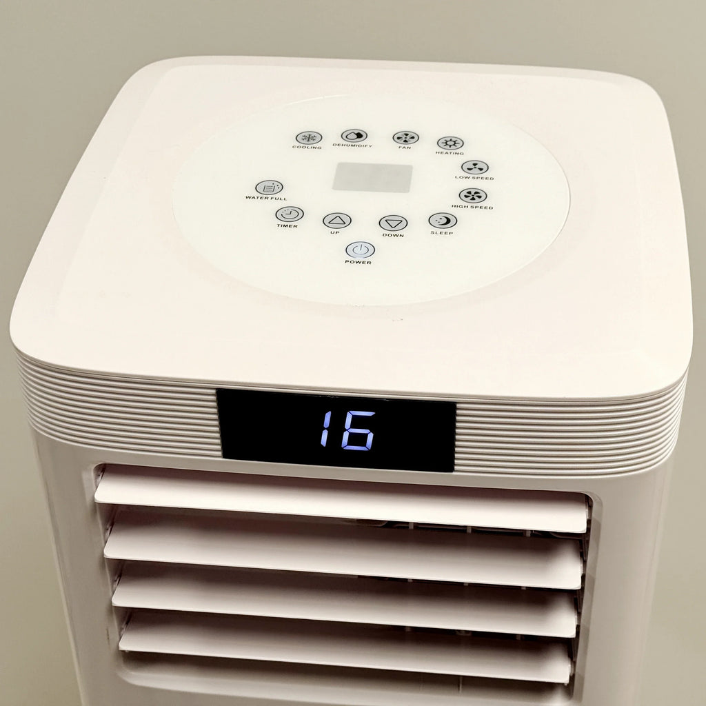 24V DC Portable Air Conditioner & Heat Pump – 12,000 BTU, Dual Duct, Off-Grid Battery Powered