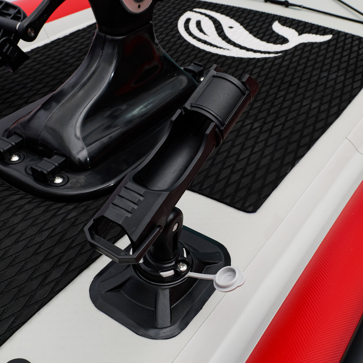Nautiqua | ARUBA | Deluxe Paddleboard Fishing Pedal Kayak | Red