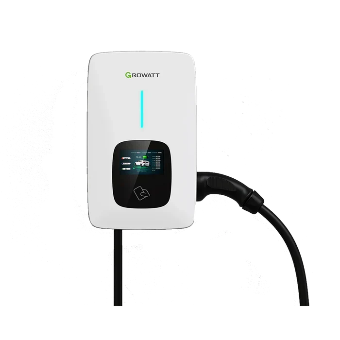 12kW Level 2 EV Charger – 50A, J1772, Wi-Fi, RFID, Solar PV Linkage, NEMA 4X | Compatible with All Brands EVS