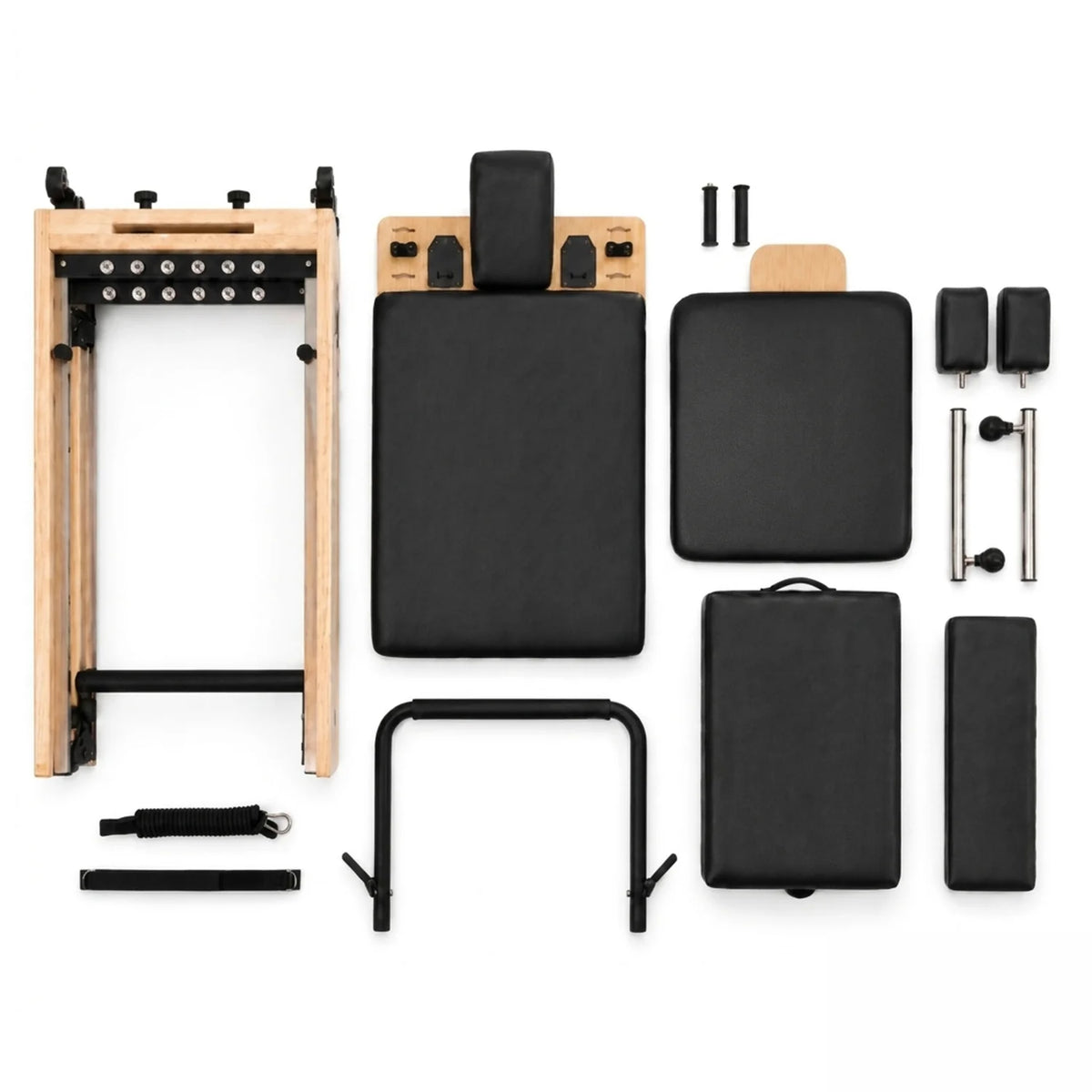 The er – Studio Quality Pilates Reformer for Home Use That Folds Away in Seconds