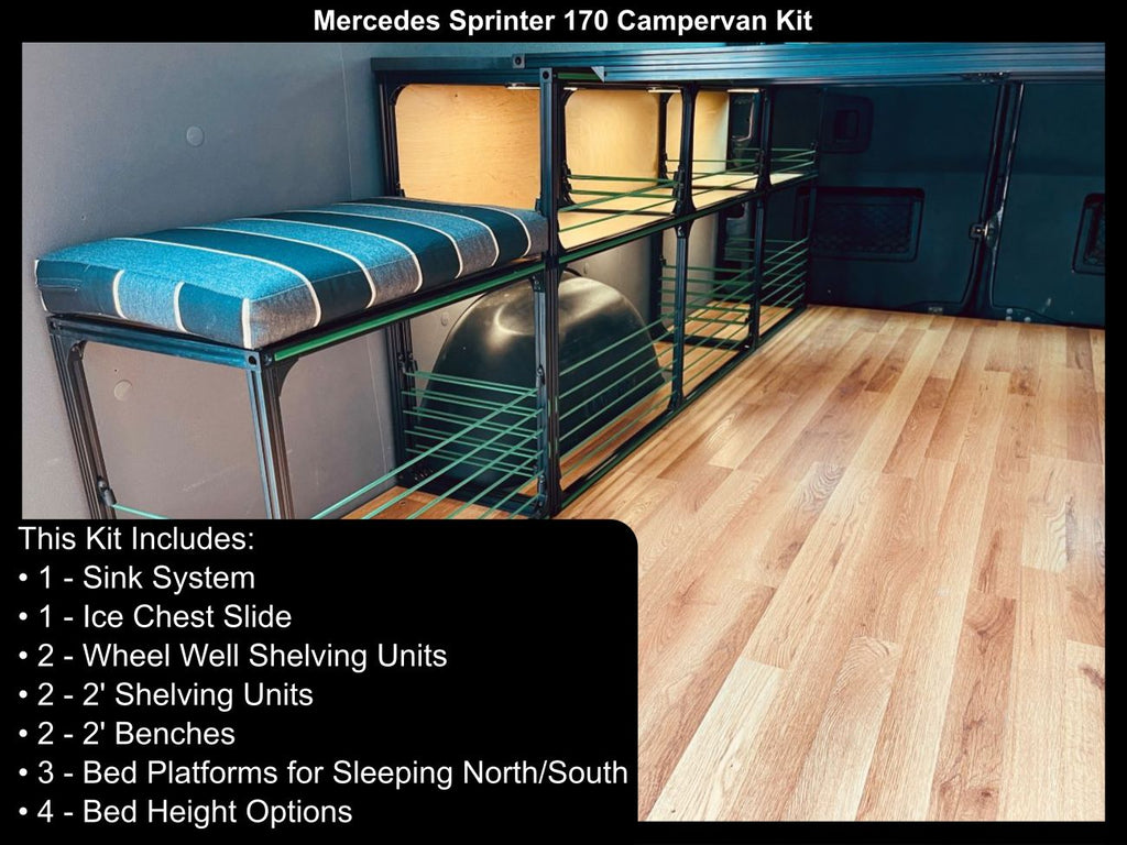 Van Furniture Kit | Mercedes Sprinter 170 | Campervan DIY