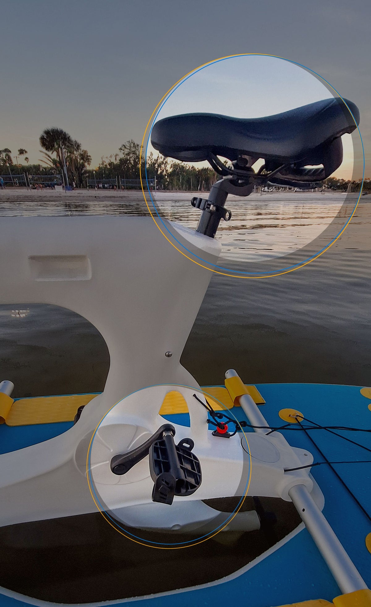 Nautiqua | BELIZE | Premium Paddleboard Water Bike